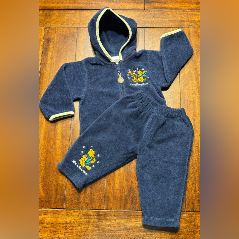 Walt Disney World 2 Piece Fleece Set 12M